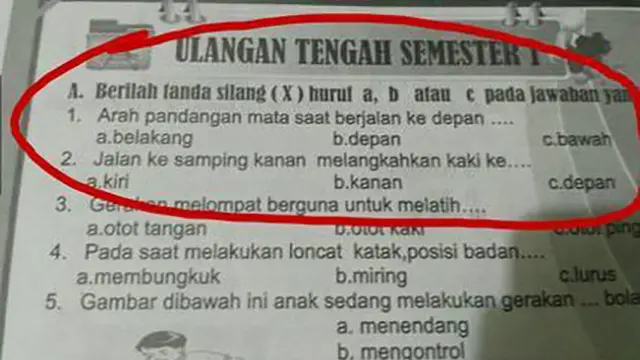 soal ujian nyeleneh (foto: brilio)