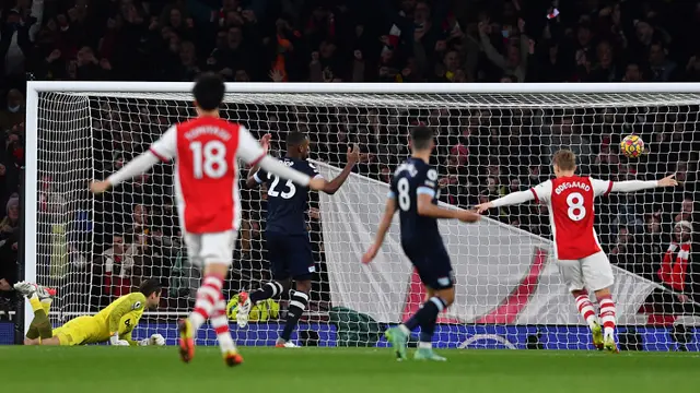 Foto: Menangkan Derbi London, Arsenal Duduki Peringkat Keempat Klasemen Liga Inggris