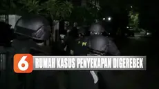 Penggerebekan dilakukan setelah polisi mendapat laporan istri korban yang mencurigai korban disekap oleh para pelaku di sebuah rumah.