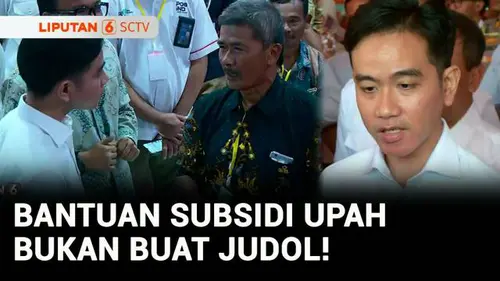 VIDEO: Gibran Minta BSU Digunakan untuk Kegiatan Bermanfaat, Bukan Judol