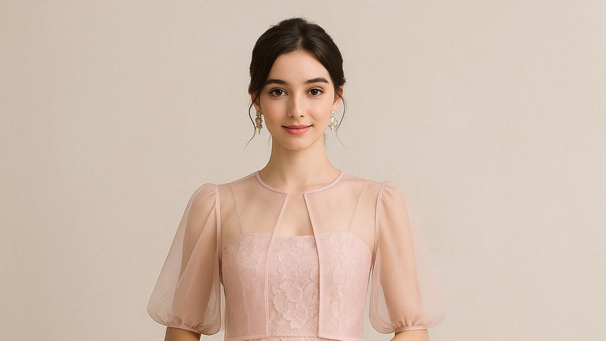 7 Model Long Dress Brokat Kombinasi Outer Pendek Kekinian 2025, Inspirasi Gaya Modern