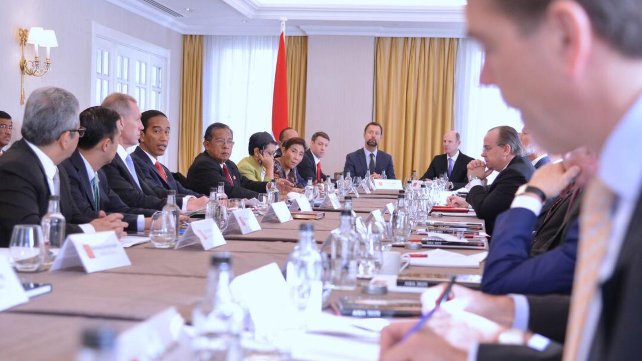 Jokowi Ungkap 'The Power of Blusukan' di Depan Para CEO Inggris