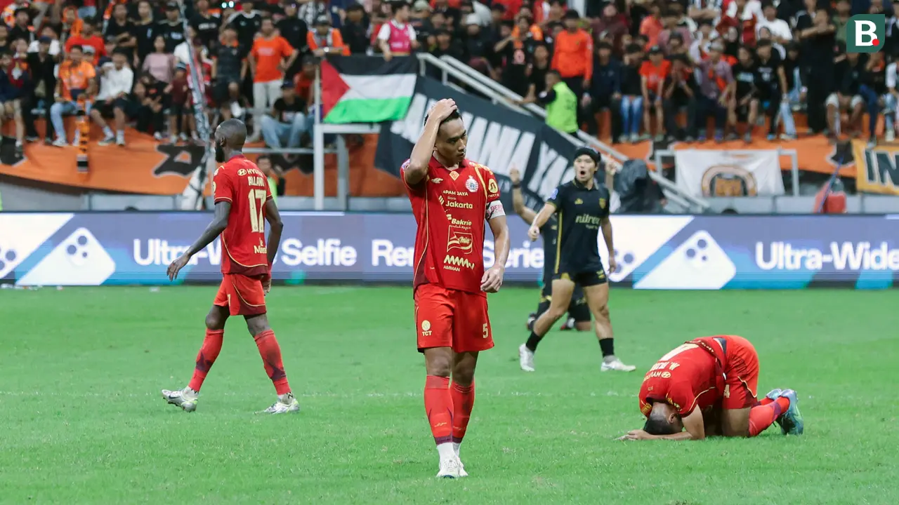Foto: Tiga Poin Lenyap di Menit Injury Time, Persija Gagal Pangkas Jarak dari Pemuncak Klasemen BRI Super League