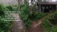 Jalan penuh tantangan (TikTok/@explorepemalang.id)