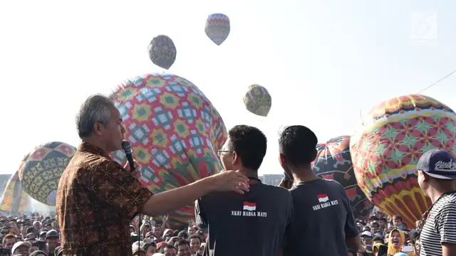 105 Peserta Ikuti Java Balon Festival di Pekalongan