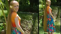 Rambut Sepanjang 1,6 Meter, Ini Rapunzel di Kehidupan Nyata?