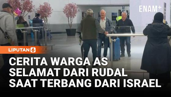 Evakuasi Tegang di Bandara Tel Aviv, Warga AS Cerita Ada Rudal Saat Boarding