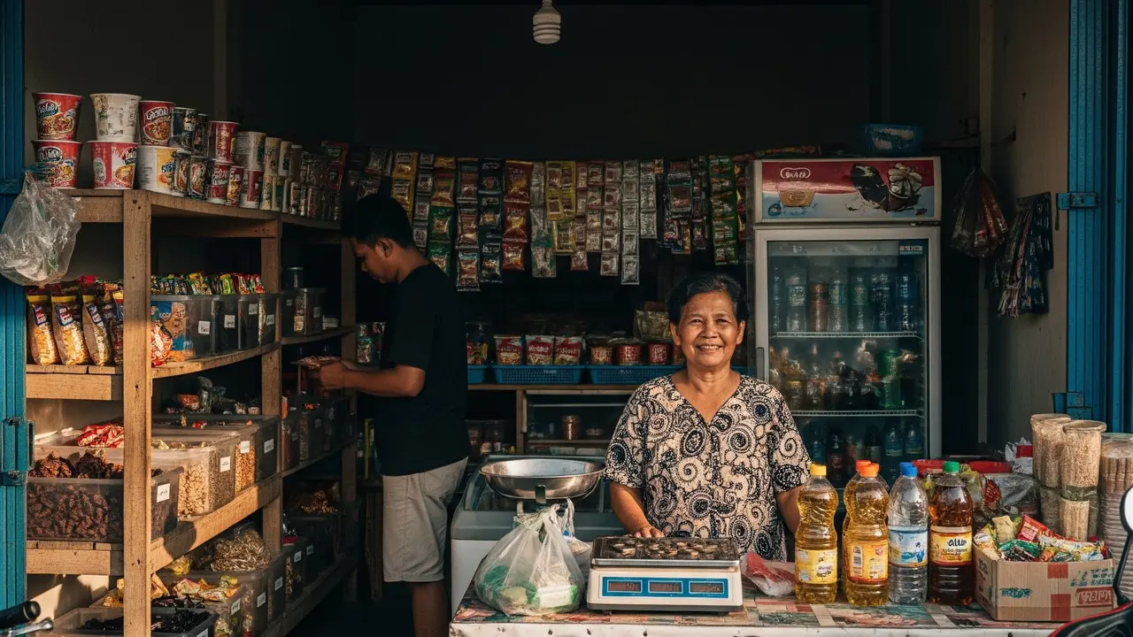 Warung Sembako.
