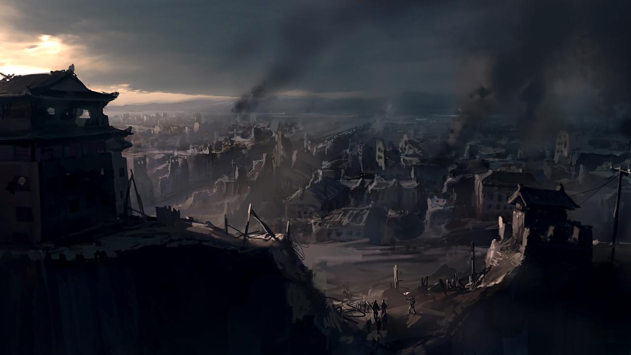 Ilustrasi hari kiamat