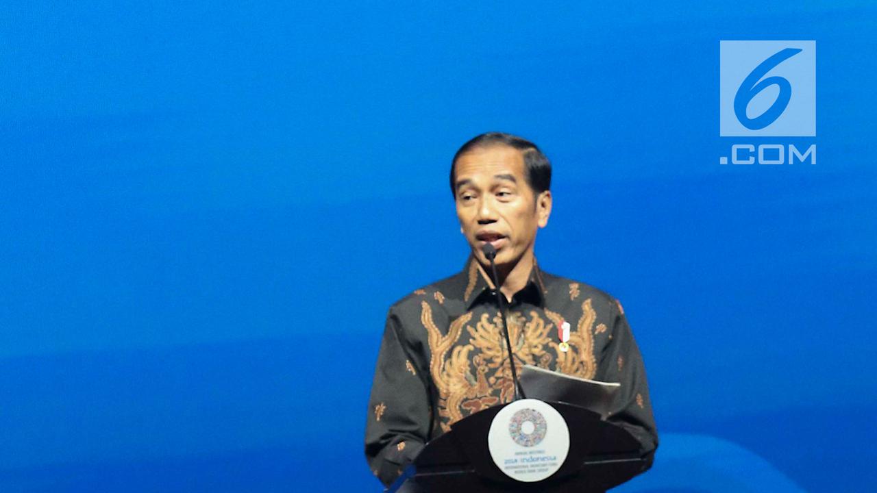 Jokowi Bicara Perkembangan Fintech di IMF-Bank Dunia 2018