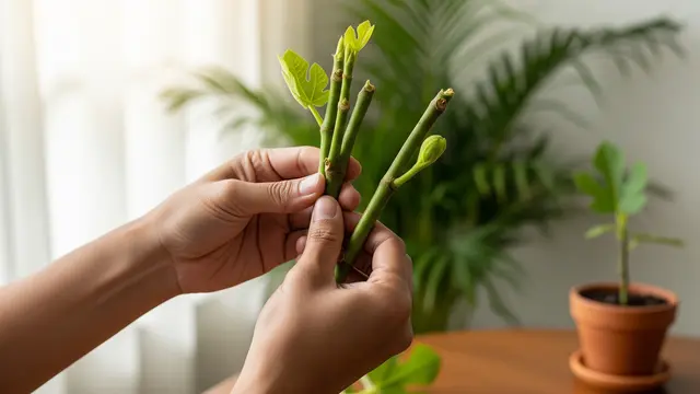 Cara Menanam Buah Tin dari Stek agar Berbuah dalam 8 Bulan (AI Generated)