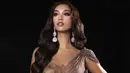 Sophia Rogan tampil memesona di final Miss Grand International 2021 yang digelar di Bangkok, Sabtu (4/12/2021) malam. (Instagram/yayasanduniamegabintang),