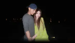 Huang Zitao dan Xu Yiyang Unggah Foto Bareng Anak di Pantai