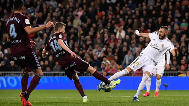 Real Madrid Ditahan Imbang Celta Vigo di Bernabeu