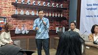 Ketua Satuan Tugas Imunisasi Ikatan Dokter Anak Indonesia (IDAI) Profesor Hartono Gunardi soal campak dapat berujung disabilitas, Jakara (18/3/2024) Foto: Liputan6.com/Ade Nasihudin.