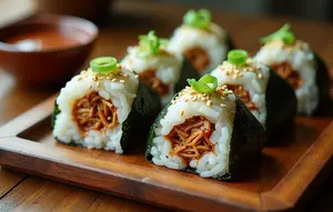 Resep Onigiri Ayam Suwir Bumbu Bebek yang Praktis