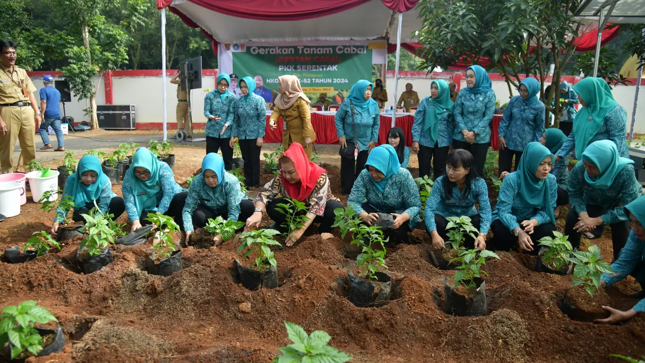 Upaya menjaga ketahanan pangan terus digencarkan oleh Wali kota Semarang Hevearita Gunaryanti Rahayu.