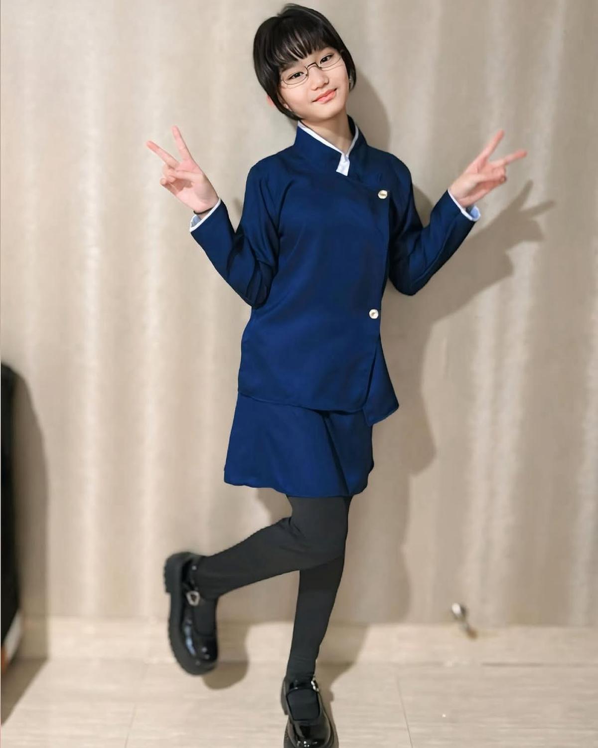 Potret Bilqis saat Cosplay Jadi Maki Zenin dari Anime 'JUJUTSU KAISEN', Banjir Pujian