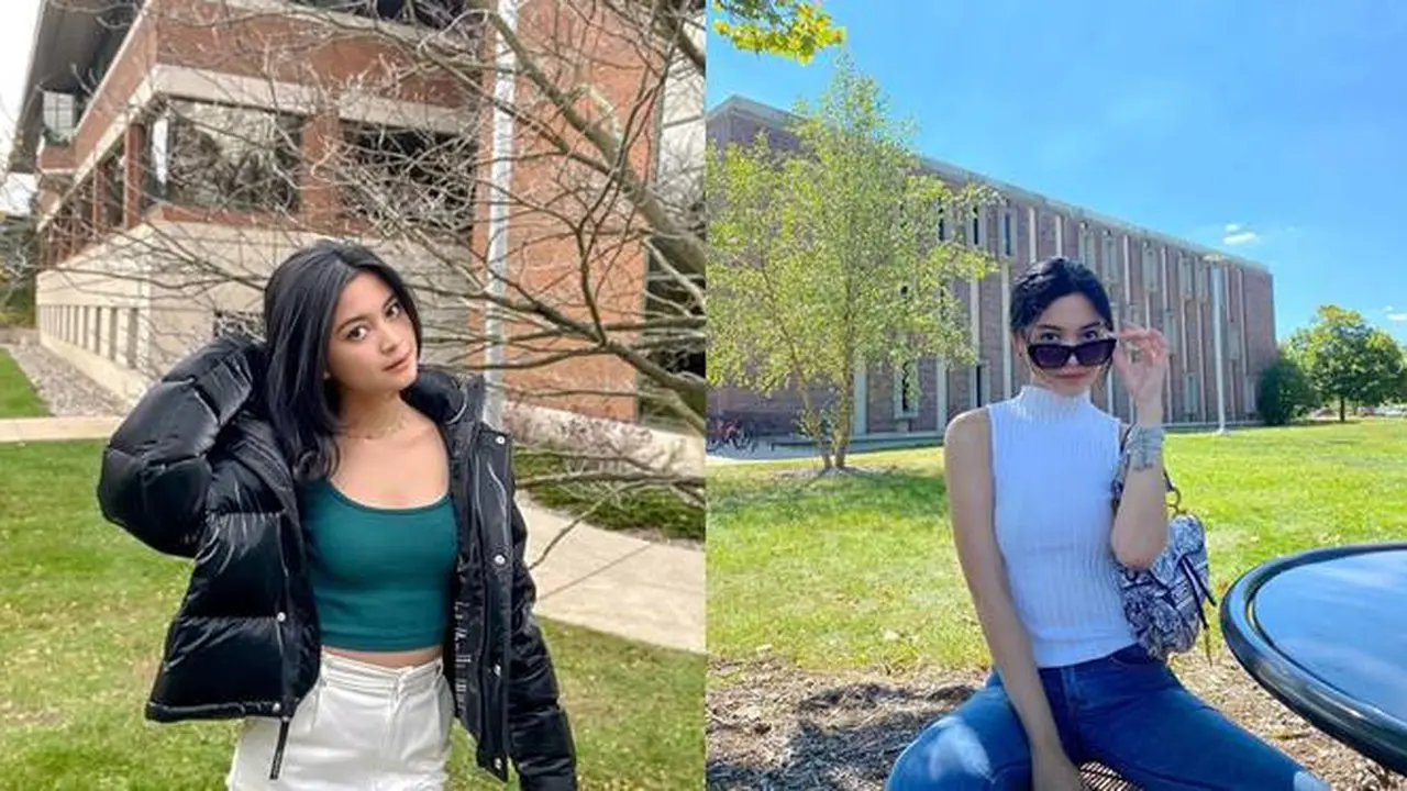 7 Potret Satu Hari Yoriko Angeline saat Jalani Kuliah di Amerika
