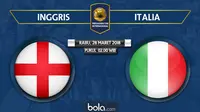 Persahabatan Internasional_Inggris Vs Italia (Bola.com/Adreanus Titus)