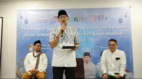 Gerakan Sosial OK OCE Indonesia menggelar acara pengajian dan berbuka puasa bersama di kawasan Pancoran, Jakarta Selatan, Selasa (26/3) (Istimewa)