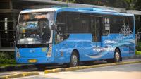 Bus Transjakarta milik Perusahaan Umum Pengangkutan Penumpang Djakarta (Perum PPD). (Foto: Humas PPD).