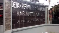 Gedung DPRD Garut di jalan Patriot, Sukagalih, Kompleks Perkantoran Pemda Garut, Jawa Barat (Liputan6.com/Jayadi Supriadin)