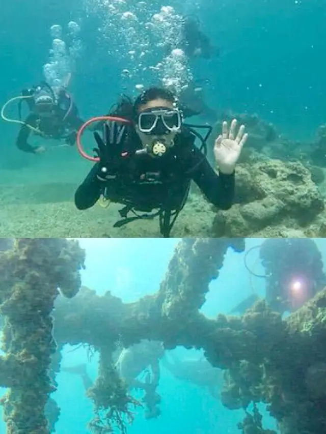 Tempat menyelam terbaik  posisi keenam Anilao, Filipina dan ketujuh Teluk Ambon, Indonesia