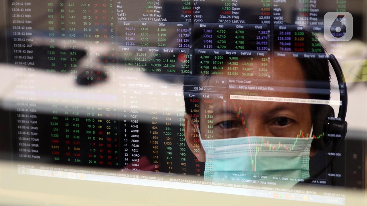 FOTO: Jelang Tutup, Nilai Perdagangan Saham Lebih dari Rp 7,7 Triliun