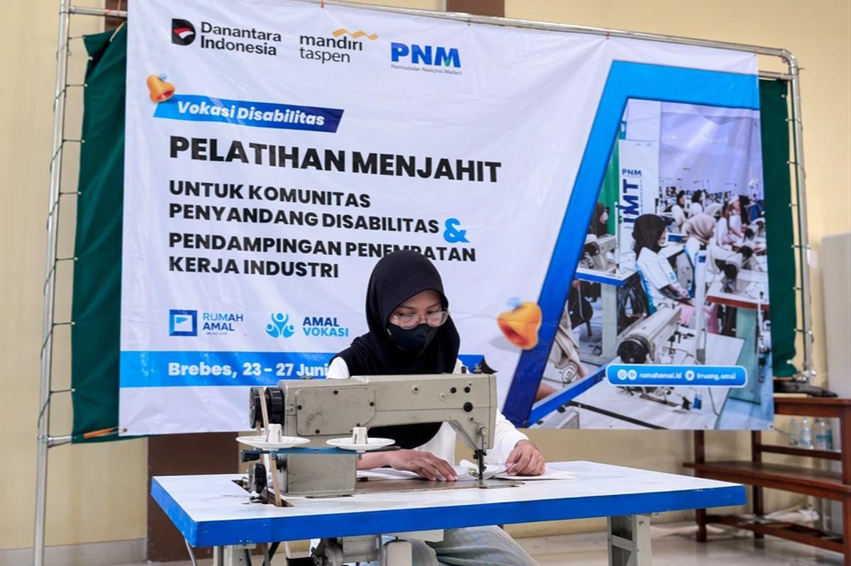 PNM Gelar Pelatihan Vokasi Menuju Kemandirian untuk Difabel