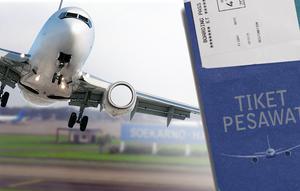 Ilustrasi tiket pesawat (Liputan6.com/Andri Wiranuari)