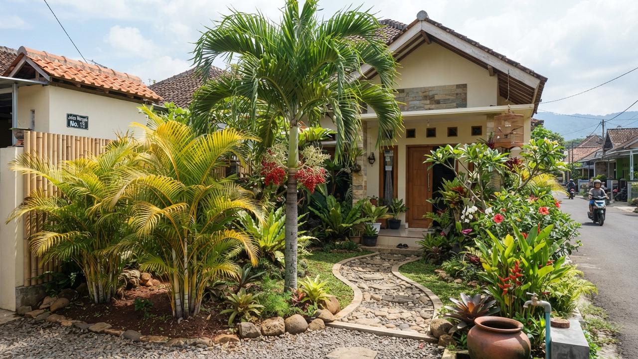 Tanaman yang terlihat mirip Palem Kuning dan Palem Putri