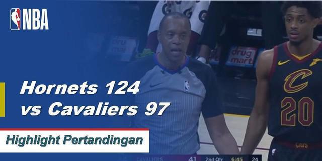 Cuplikan Hasil Pertandingan  NBA : Hornets 124 Vs Cavaliers 97