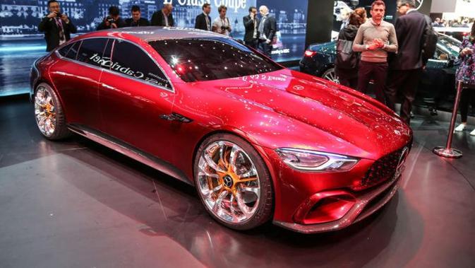 Sangarnya Mobil  Konsep terbaru  Mercedes  Benz  Otomotif 