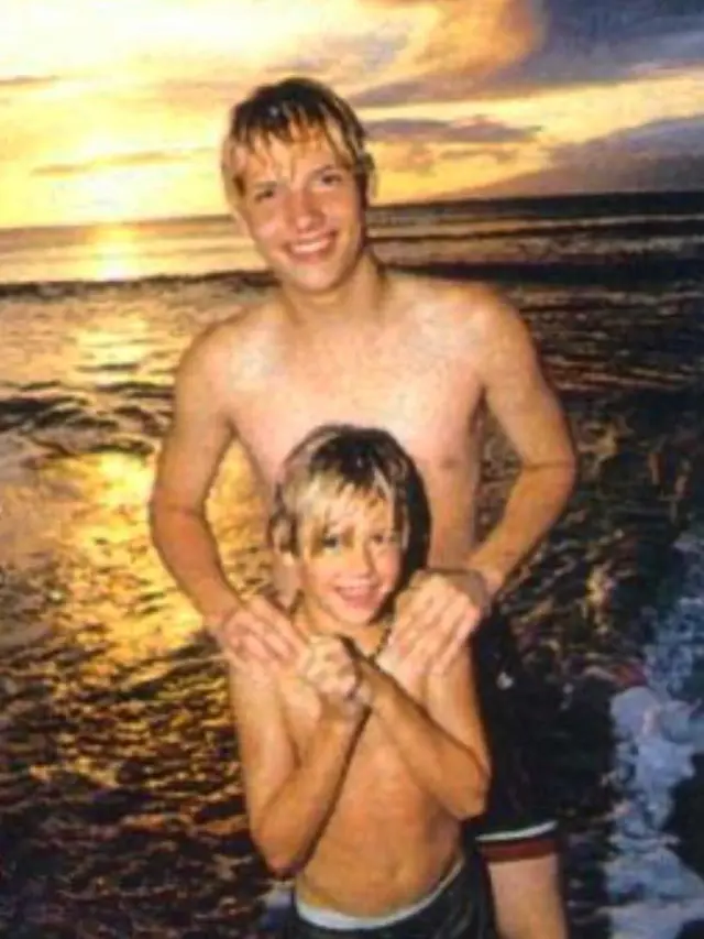 Nick Carter dan Aaron Carter. (Foto: Dok. Instagram @nickcarter)