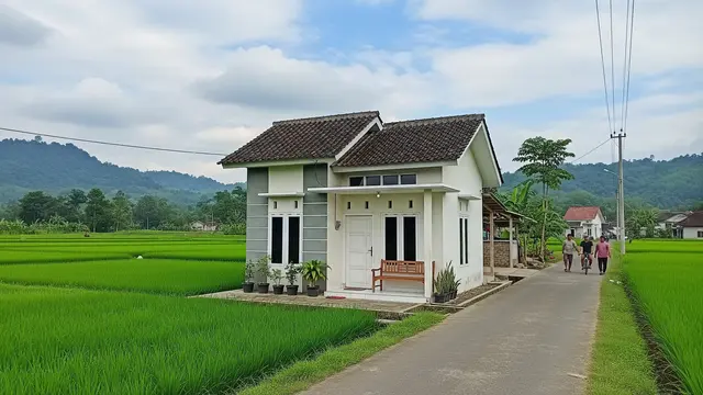 Rumah Kecil di Pinggir Kota