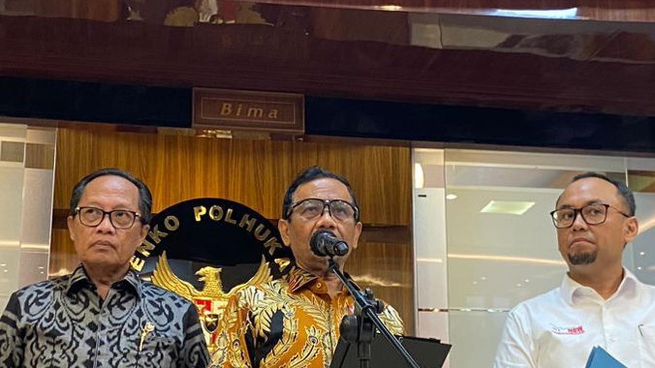 Mahfud Ungkap Penanganan kasus TPPU Dibagi Empat Bagian, Delapan Pegawai Kemenkeu Dipecat