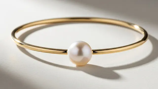 Gelang Minimalis Mutiara Tunggal