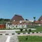 Foto : Perbatasan Indonesia- Timor Leste di Motamasin Kabupaten Malaka, NTT (Liputan6.com/Ola Keda)