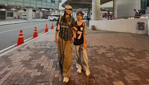Mama Gina Selvina Kimbab Family Nonton Langsung Persib Menang di Seoul