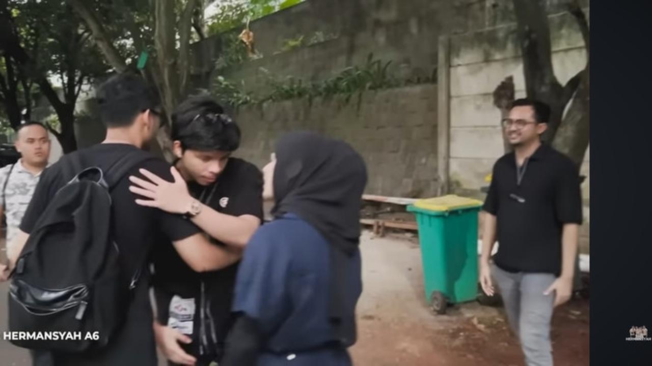 Azriel Berpamitan Dengan Atta Halilintar dan Aurel Hermansyah
