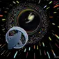 Ilustrasi wormhole dan perjalanan watu (time travel) (sumber: NASA.gov)