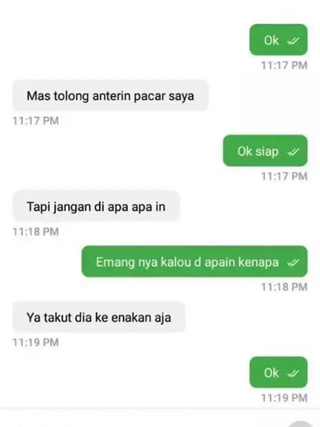 8 Chat Absurd Penumpang ke Ojol yang Malah Buat Bingung Ini Kocak