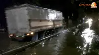 Titik  Banjir Jalanan Jakarta Minggu Dini Hari