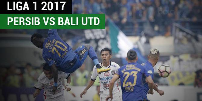 VIDEO: Highlights Liga 1 2017, Persib Bandung Vs Bali United 0-0