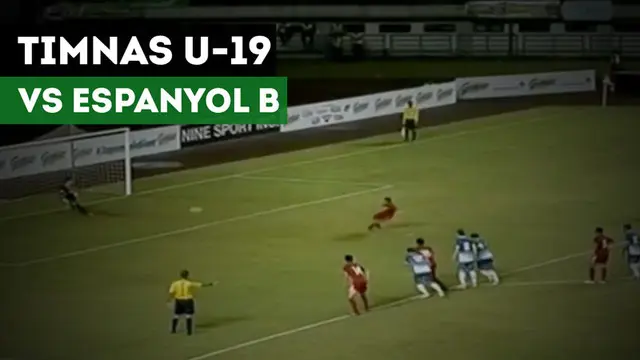 Berita Video Timnas Indonesia U-19 kalah 2-4 dari Espanyol B di Bandung, Jawa Barat, Jumat (14/7/2017). Seperti apa 2 gol Timnas U-19?