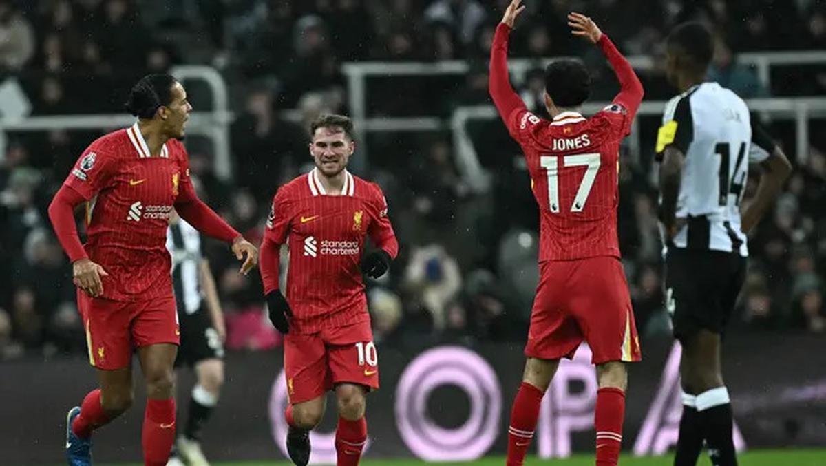 Drama Enam Gol, Laga Newcastle United Melawan Liverpool Berakhir Imbang