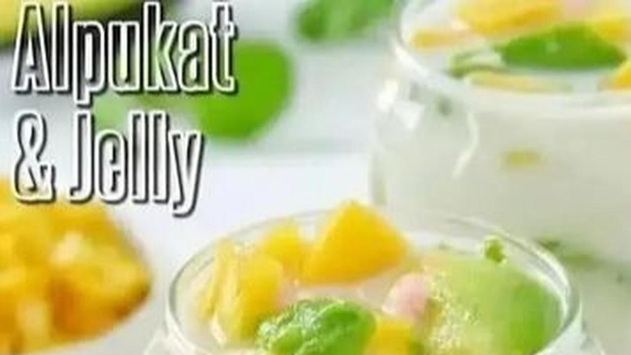 9. Resep Minuman Es Segar: Es Nangka Aplukat Jelly<br>