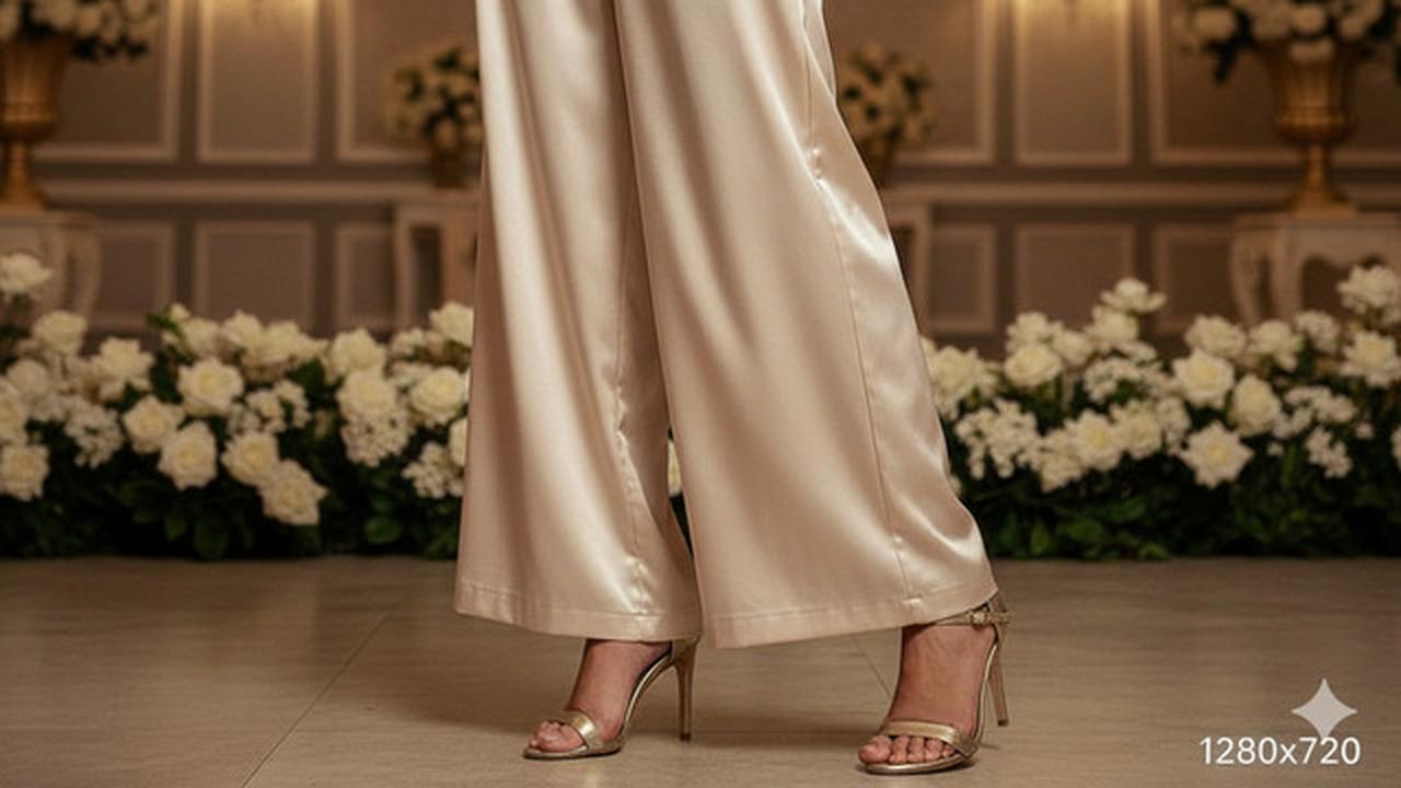 7 Model Celana Panjang Wanita untuk Pesta, Berkelas dan Nyaman Dipakai Sepanjang Acara 2025