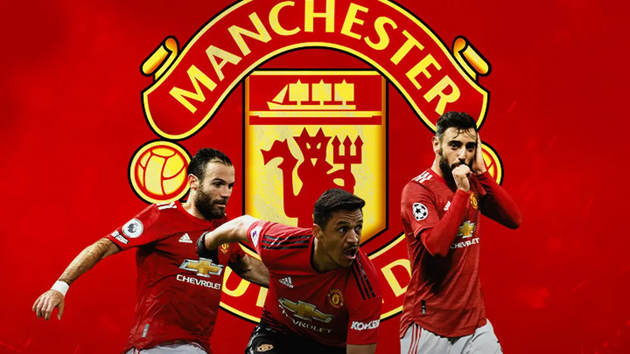 Manchester United - Juan Mata, Alexis Sanchez, Bruno Fernandes